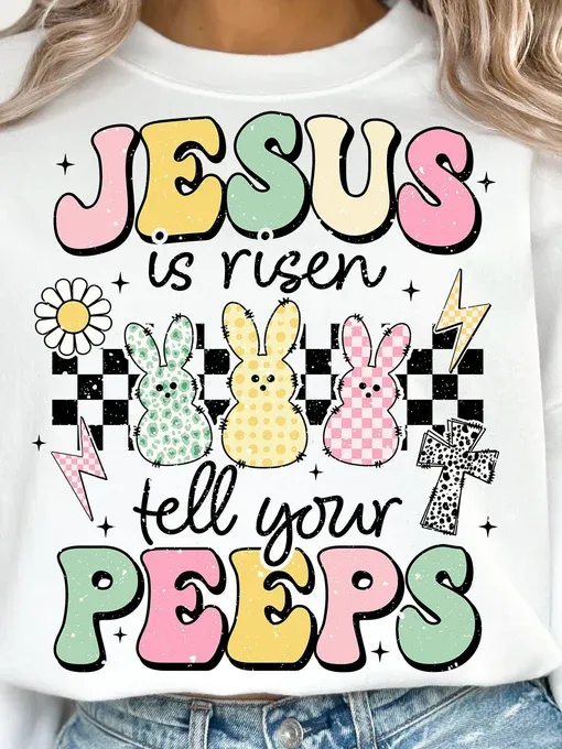 Jesus is Risen. Tell Your Peeps.