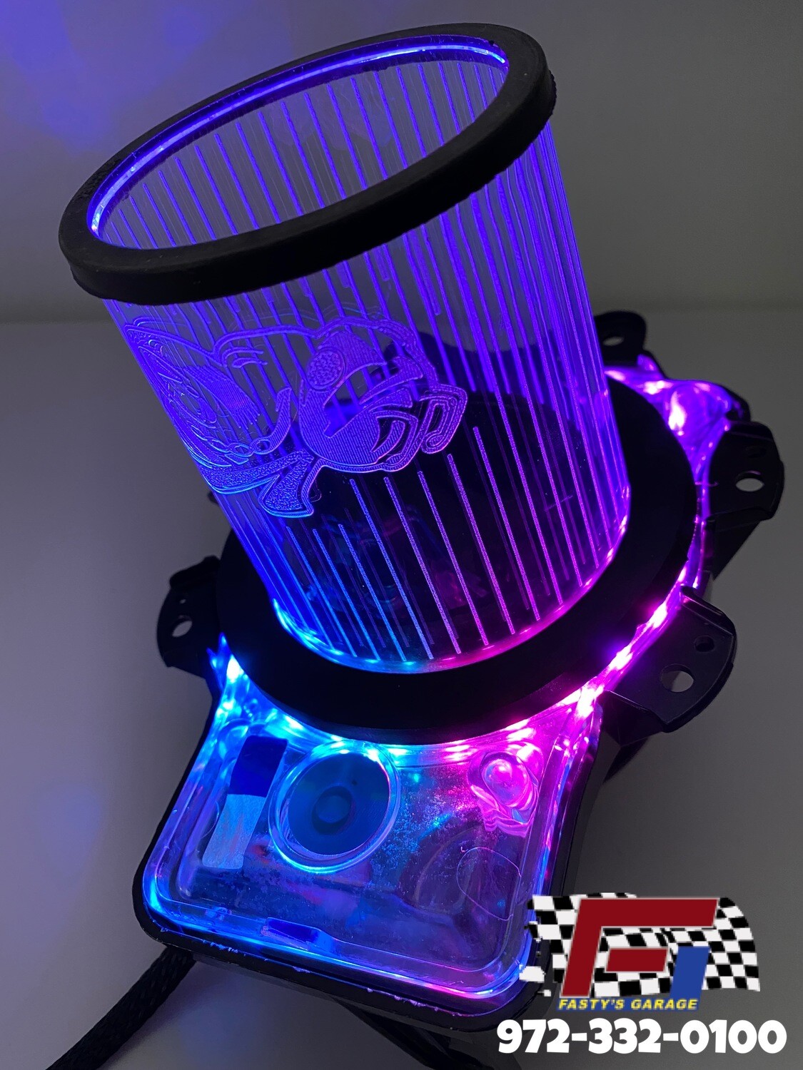 LitePulse Dodge Challenger 2017+ (SRGBW CHASING) Upgrade Boards for FACTORY INSTALLED Intake Tubes