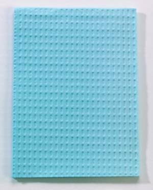 TIDI PRODUCTS POLYBACKED 3 PLY PROFESSIONAL TOWEL 2 PLY PAPER 1 PLY POLY 13X18 500/CS BLUE