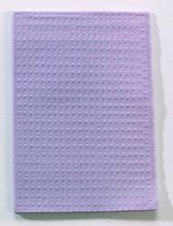 TIDI PRODUCTS POLYBACKED 3 PLY PROFESSIONAL TOWEL 3 PLY PAPER 1 PLY POLY 13X18 500/CS LAVENDER