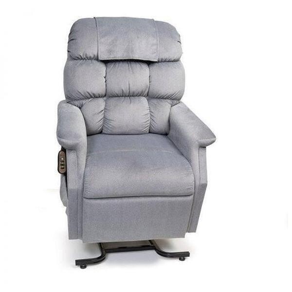 GOLDEN TECH CAMBRIDGE MEDIUM LARGE POWER LIFT CHAIR RECLINER COLOR: STERLING GRAY