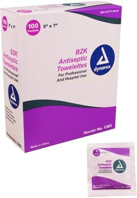 ANTISEPTIC TOWELETTES