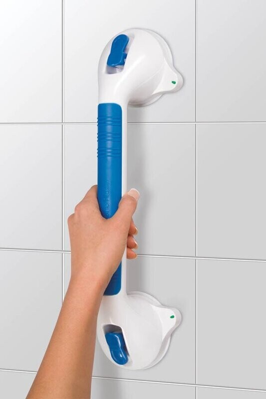 CAREX ULTRA GRIP SUCTION GRAB BAR WHITE - 16"