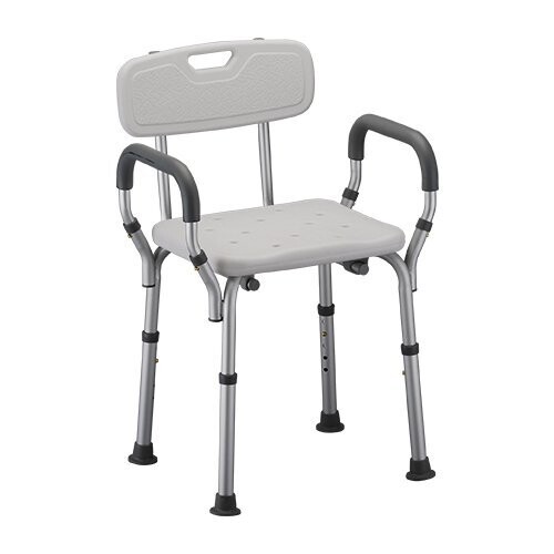NOVA MEDICAL ADJUSTABLE BATH SEAT WITH ARMS AND BACK