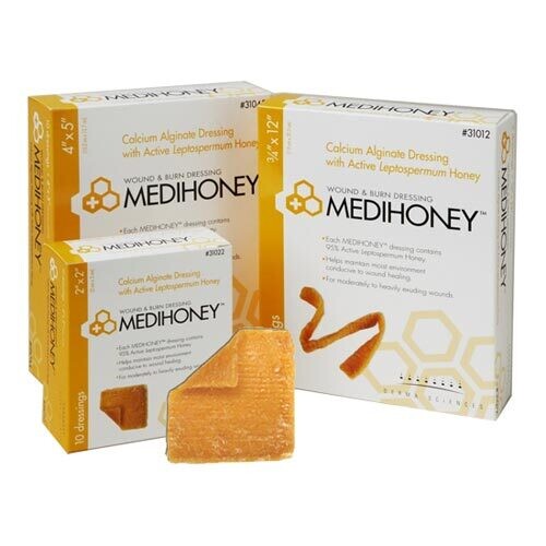 MEDIHONEY ALGINATE DRESSING 4X5