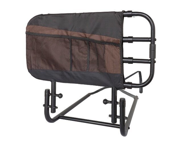 STANDER PIVOTAL HOME BED RAIL (FLIPS UP OR DOWN) EXTENDS 26" TO 42" IN THREE INCREMENTS INCLUDES ORGANIZER