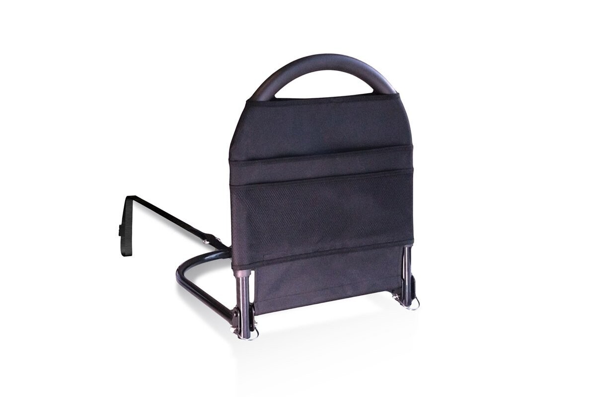 STANDER BED ADVANTAGE PORTABLE TRAVEL RAIL WITH SAFETY STRAP AND ORGANIZER FOLDS DOWN TO FIT IN SUITCASE