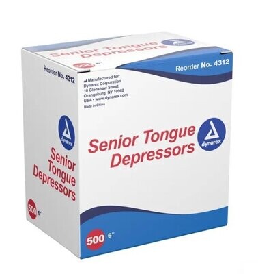 TONGUE DEPRESSORS