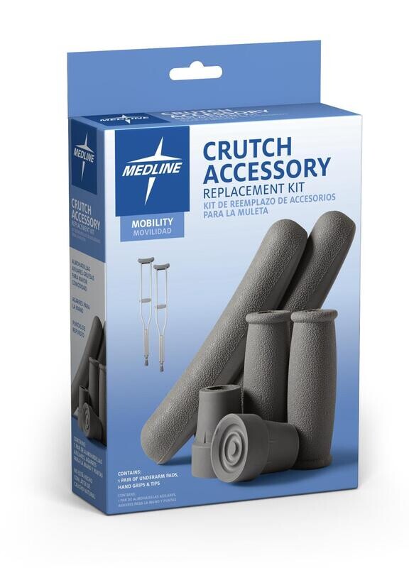 MEDLINE CRUTCH ACCESSORY REPLACEMENT KIT