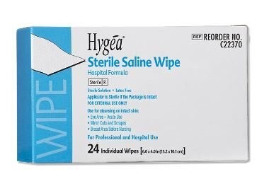 PDI STERIWIPES INDIVIDUALLY WRAPPED STERILE SALINE WIPES 4" X 6" BX24 CS24BXOF24