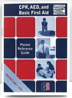 MEDIQUE FIRST AID BOOKLET
