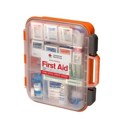 AMERICAN RED CROSS AINSI A FIRST AID KIT 50 PERSONS INCLUDES 216 PIECES
