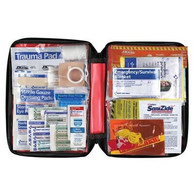 AMERICAN RED CROSS EMERGENCY PREPAREDNESS PLUS FIRST AID KIT SOFT CASE 116 PIECES