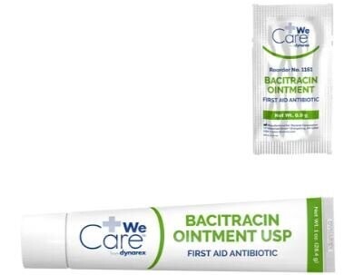 DYNAREX BACITRACIN OINTMENT WITHOUT ZINC, SIZE: 1 OZ TUBE EACH