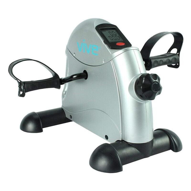 VIVE HEALTH DELUXE  LCD PEDAL EXERCISER WITH APP WITH 4" PEDALS 12.5" HIGH