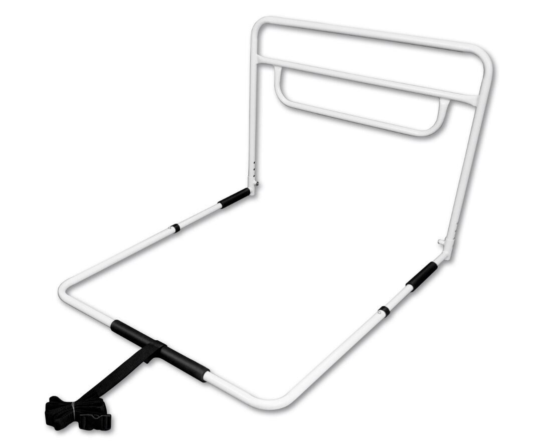 ROYAL MEDICAL 30" SINGLE SIDE HOME BED RAIL WITH STRAP TO ATTACH TO MATTRESS AND BOX SPRING
