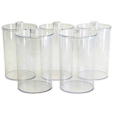 PLASTIC JARS WITH LIDS