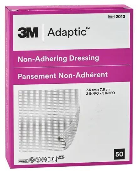 ADAPTIC NON-ADHERING DRESSING WITH PETROLATUM EMULSION