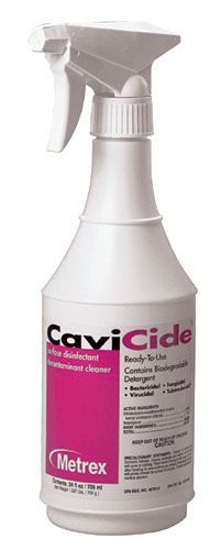 METREX CAVICIDE SURFACE DISINFECTANT SOLUTION 24 OZ CS12, QUANTITY: EACH, SIZE: 24OZ