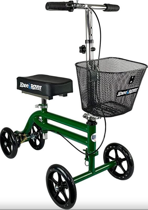 KNEEROVER STEERABLE KNEE SCOOTER GREEN