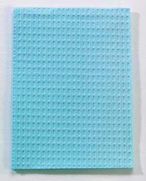 TIDI PRODUCTS POLYBACKED 4 PLY PROFESSIONAL TOWEL 3 PLY PAPER 1 PLY POLY 13X18 HEAVY DUTY BLUE CS500