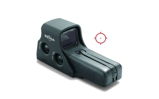 EOTECH 510 MODEL 512 AA-BATTERY
HOLOGRAPHIC WEAPON SIGHT