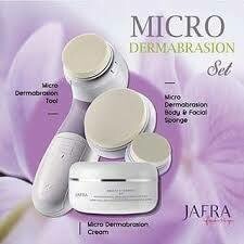 Jafra Microdermabrasion Kit, Gerät + Microdermabrasion Creme 