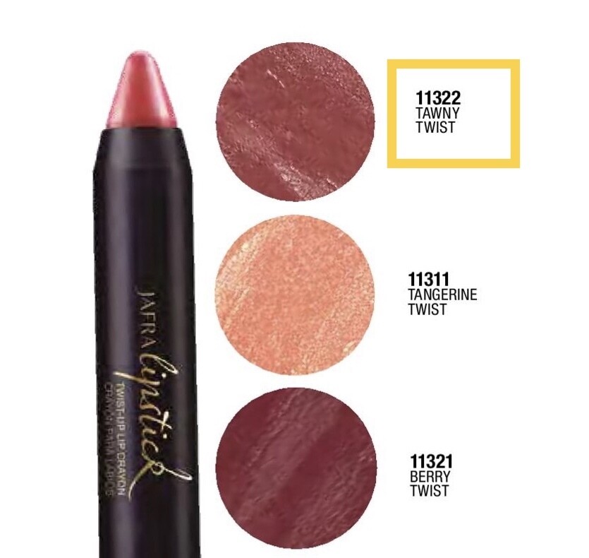 TWIST-UP Lip Crayon / Lippenfarbe in Stiftform zum Herausdrehen 2,2 g - Tawny Twist