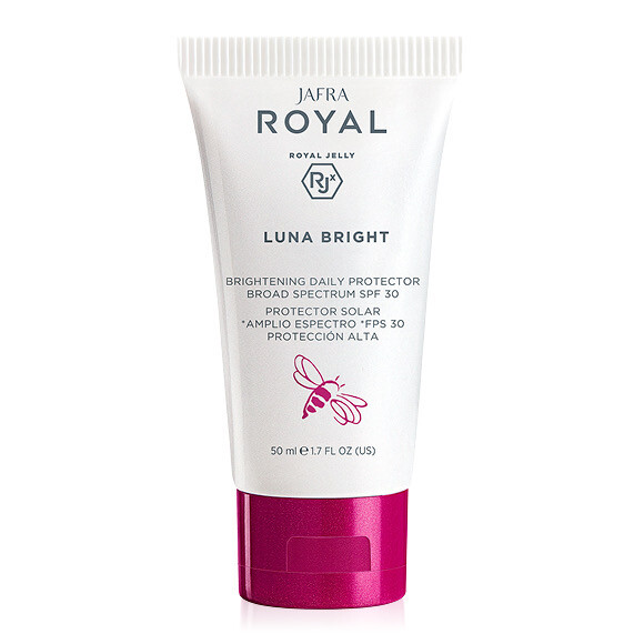 JAFRA Royal, Luna Bright Sonnenschutzcreme SPF 30 für strahlende Haut 75 ml 