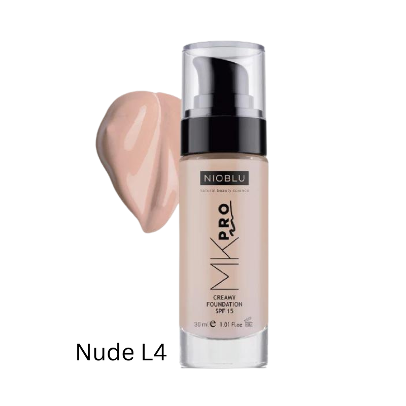 CREAMY FOUNDATION SPF 15 (30 ml) Nude L4 CREAMY FOUNDATION SPF 15 (30 ml) Nude L4