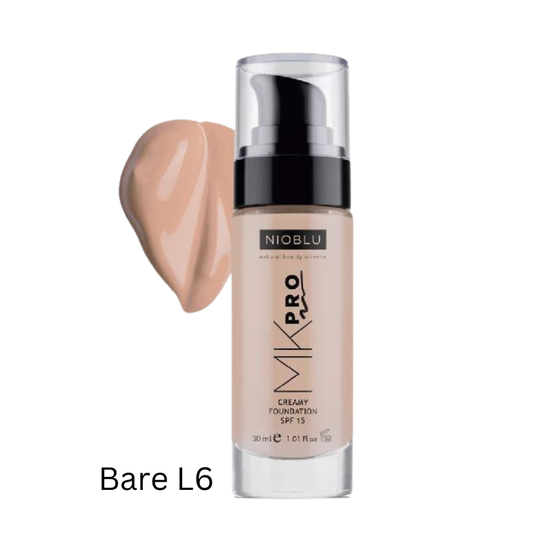 BCREAMY FOUNDATION SPF 15 (30 ml) Bare L6 BCREAMY FOUNDATION SPF 15 (30 ml) Bare L6