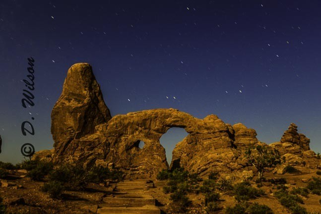 Turret Arch --  Starting at Turret Arch --  Starting at