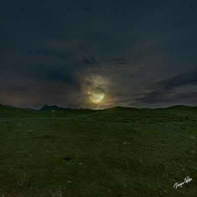 Blood Full Moon Anza Borrego State Park  --  Starting at