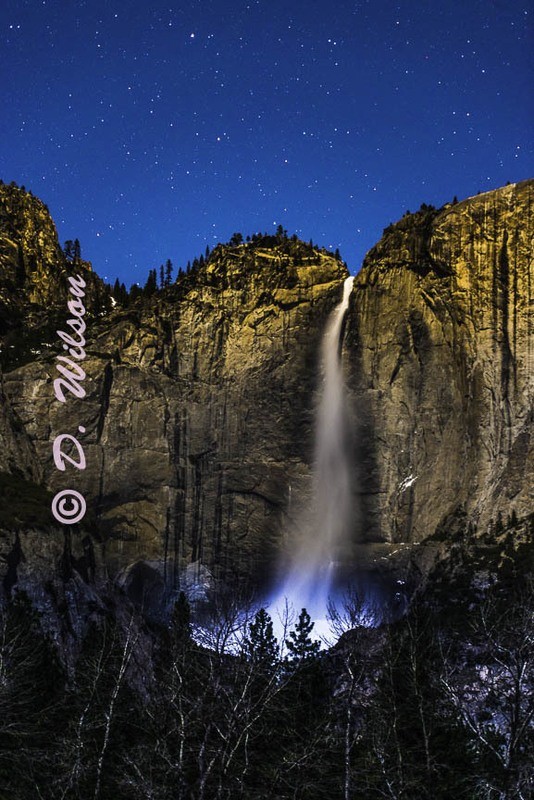 Tears from Heaven - Yosemite Falls  --  Starting at