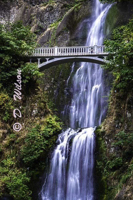 Multnomah Falls 1 --  starting at