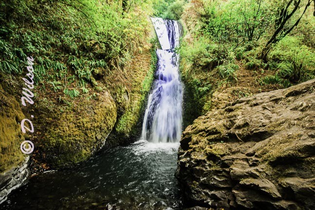 Waheens Falls --  starting at