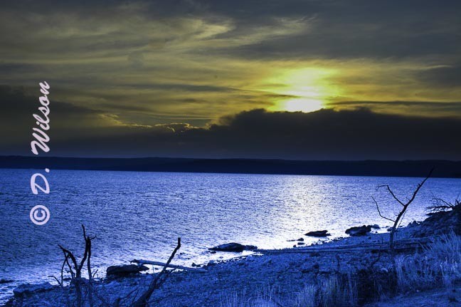 Sunset in Yellowstone 1