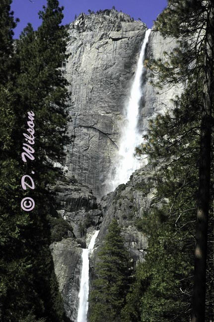 Upper & Lower Yosemite Falls, CA  --  starting at