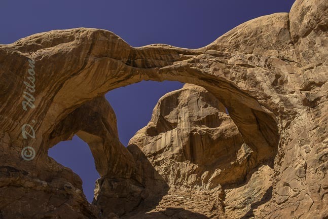 Double Arch - Arches Nat'l Park, Utah -- starting at