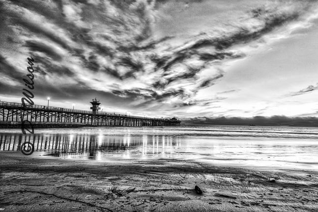 Seal Beach Pier, Seal Beach, Ca (HDR)  --  starting at