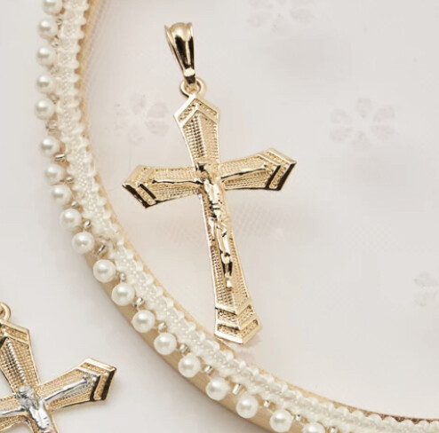 18K Gold stainless steel pendant