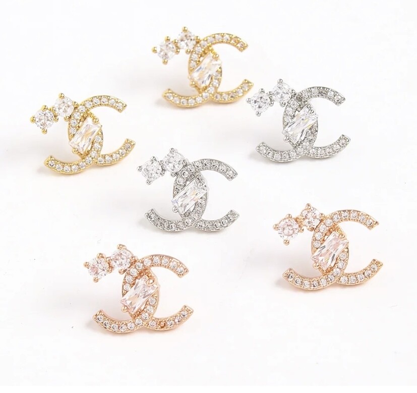 chanel designer earrings