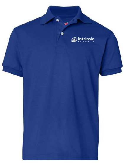 Royal Blue Polo For Grades 7-8