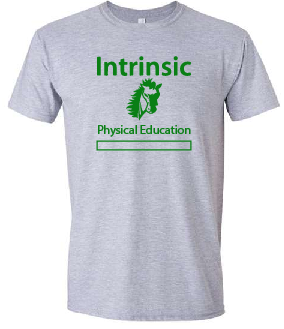 P.E. T-Shirt for  Grades 9-12 Grey