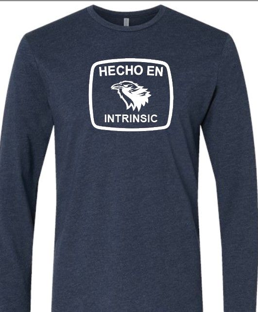 HECHO EN INTRINSIC Midnight Navy Long Sleeve &quot; Spirit Wear&quot;