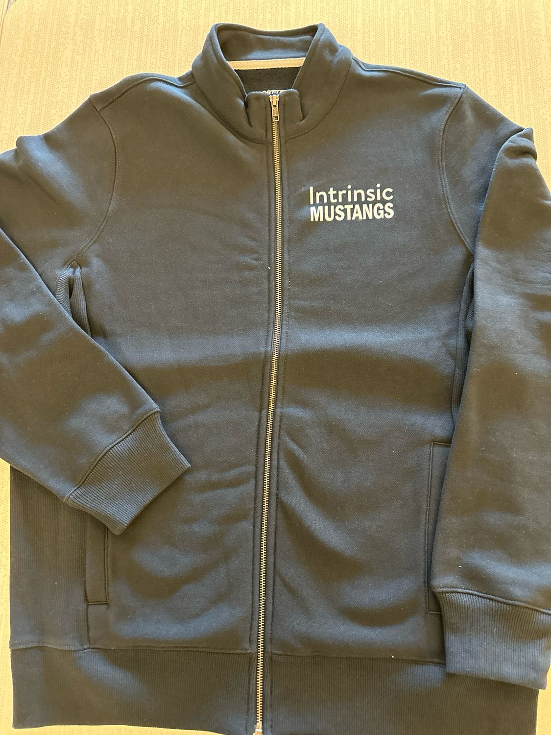 Mustang Zipper Sweater True Black