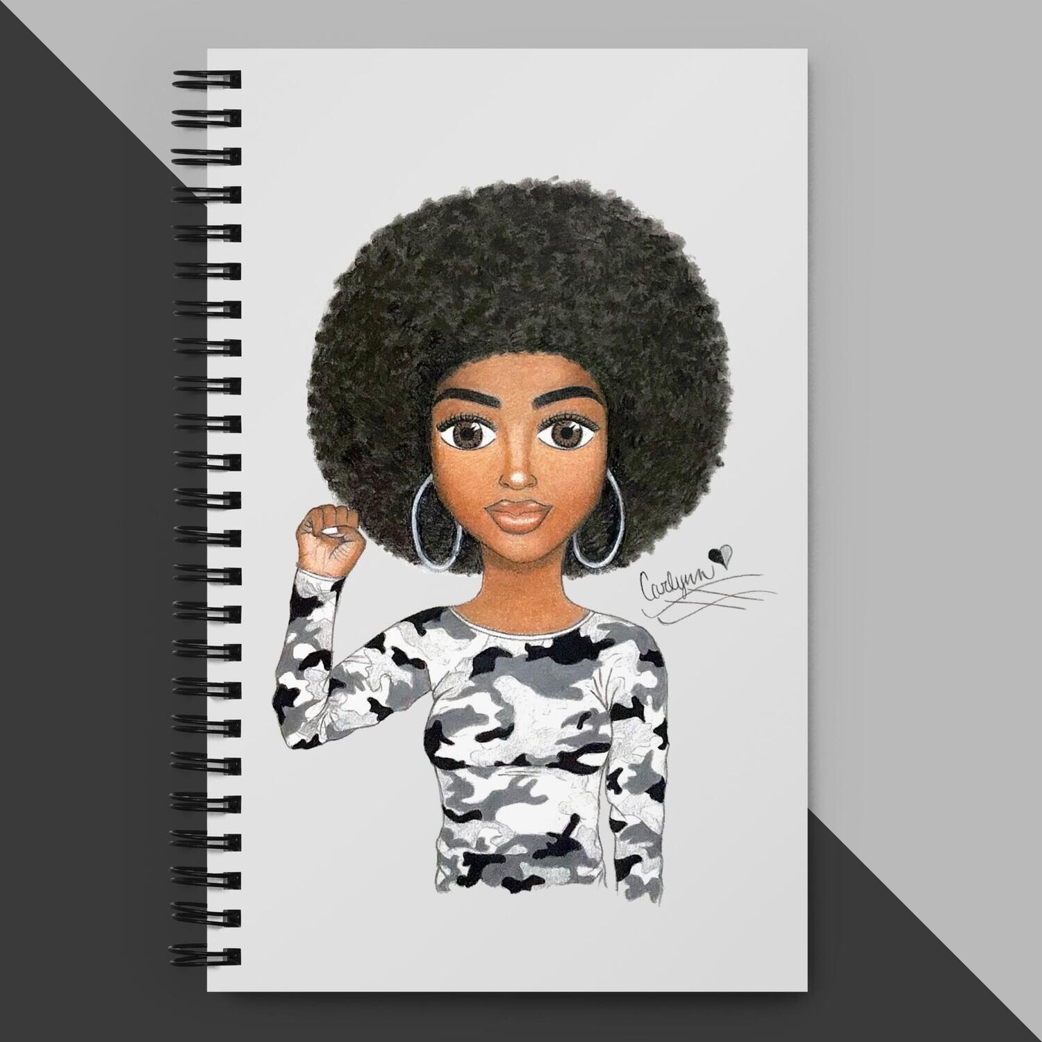 BLACK POWER NOTEBOOK