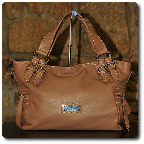 Bolso F napa terra