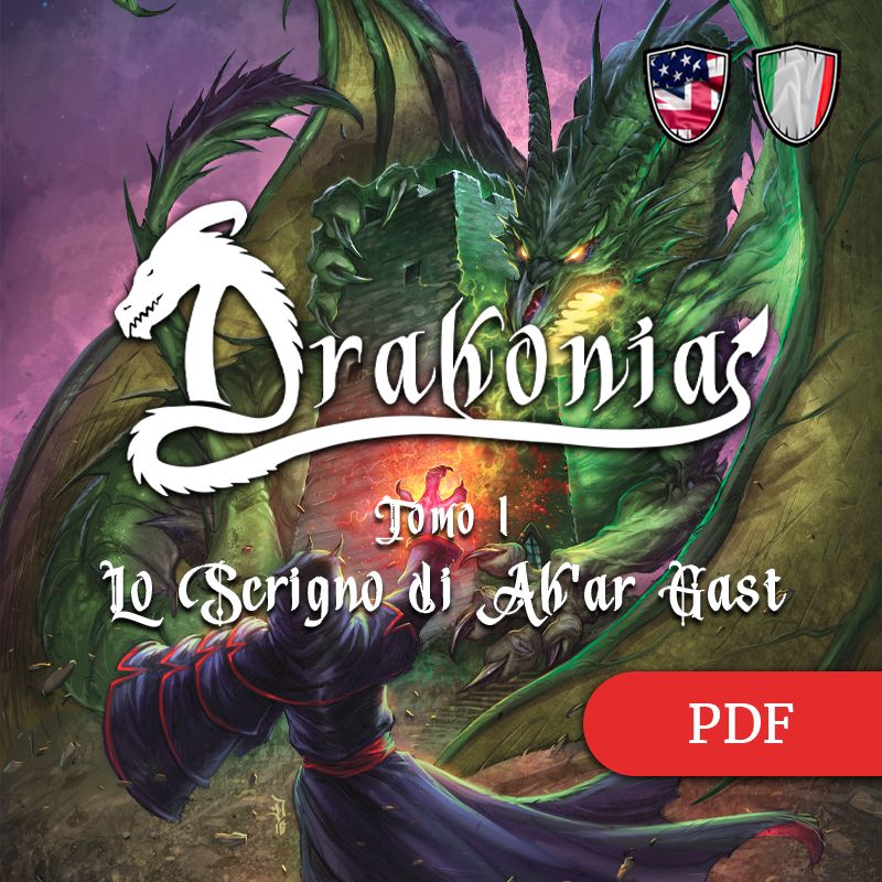 DRAKONIA - Tomo 1 - Lo scrigno di Ak'ar Gast DRAKONIA - Tomo 1 - Lo scrigno di Ak'ar Gast