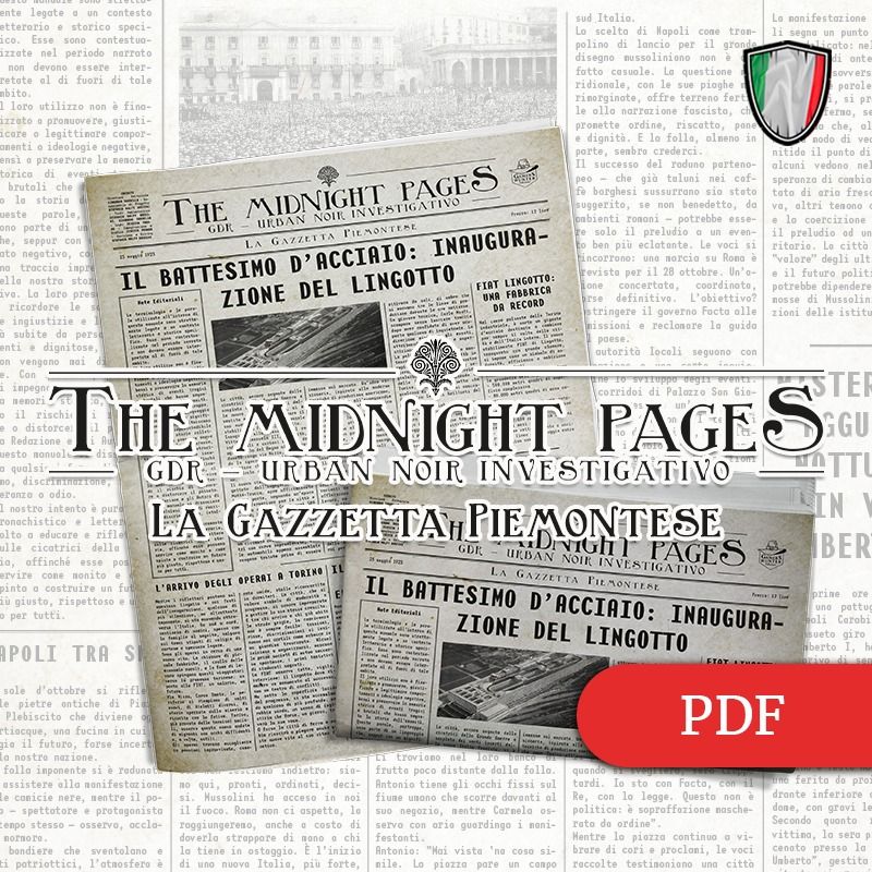 The Midnight Pages - La Gazzetta Piemontese - PDF